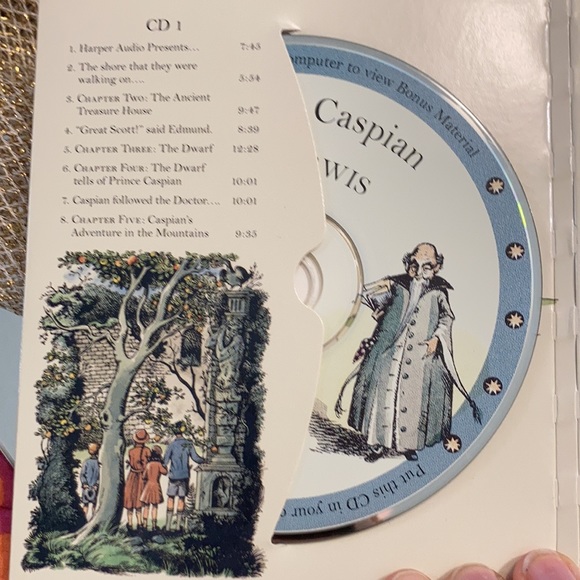 Prince Caspian 4 CD set audiobook (Chronicles of Narnia) - Picture 6 of 9